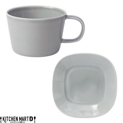 ふるさと納税 瑞浪市 美濃焼 プレーリー  グレー 【2客SET カップS&プレートSセット 200cc】 小田陶器 |  | 01