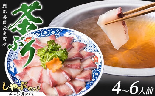 
            <鹿児島県長島町産> 茶ぶりのどん薩摩の黄金出汁 しゃぶしゃぶセット（4〜6人前）【株式会社 Never Land】 never-7264
          