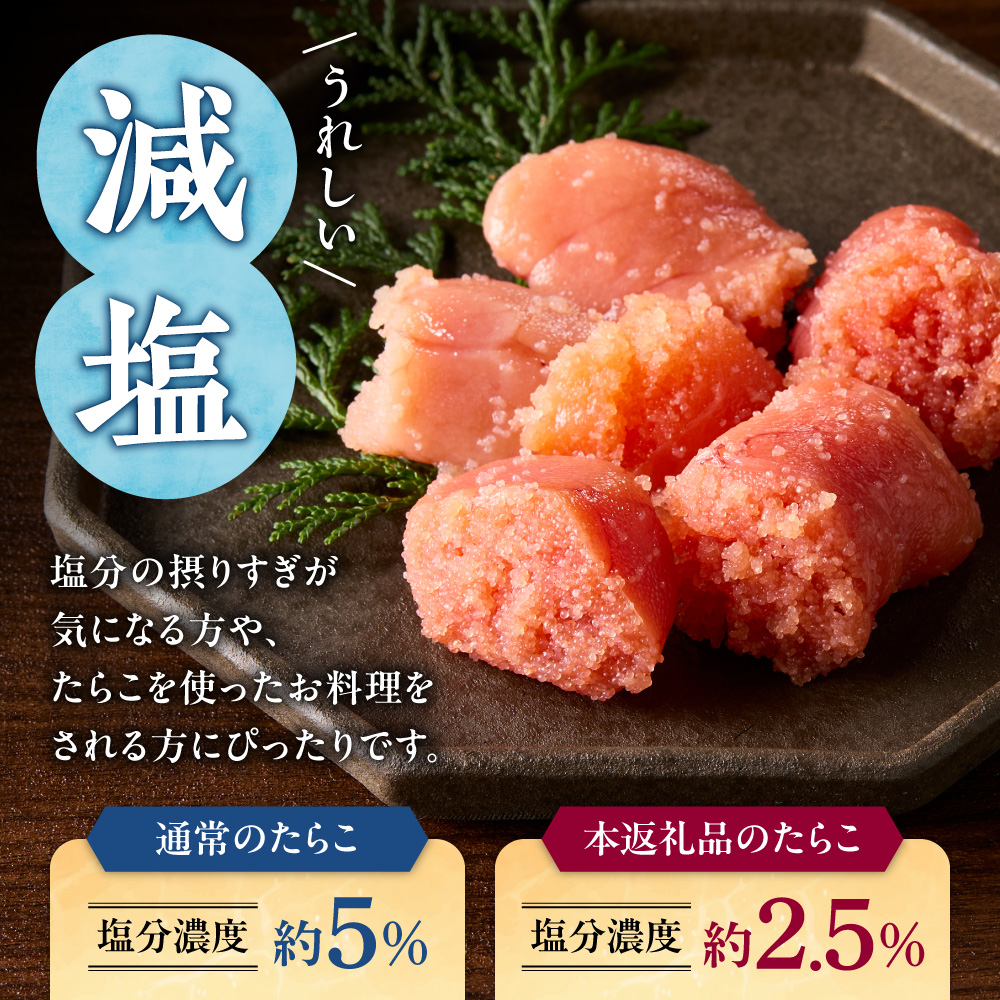 無着色小切れたらこ｜タラコ  減塩 小分け 2kg 北海道 札幌市