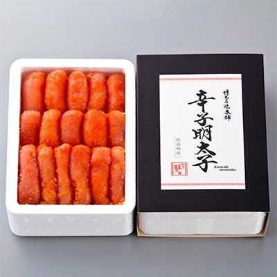 ふるさと納税 大川市 博多の味本舗　辛子明太子【無着色・二段仕込】　4kg(500g×8箱)(大川市) |  | 01