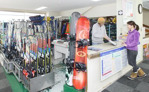 レンタルもできるので手ぶらOK！