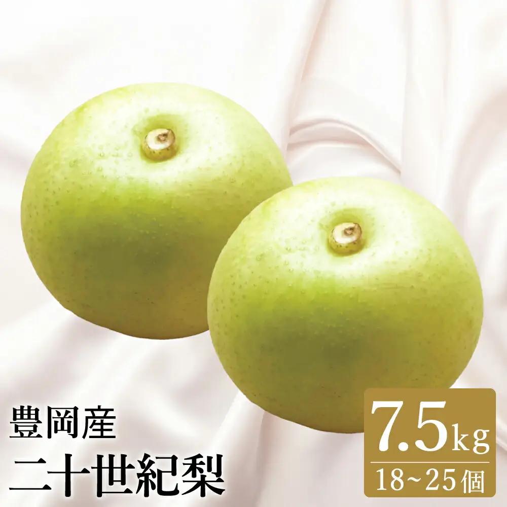 二十世紀梨 7.5kg 18～25個【2026年先行予約】