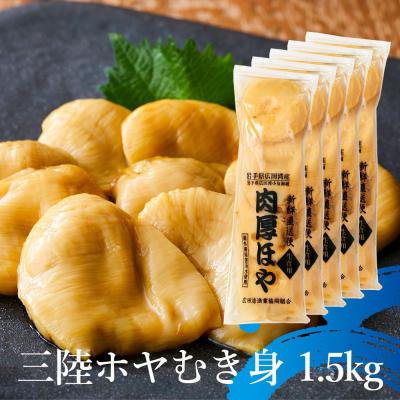 ふるさと納税 陸前高田市 【かき小屋広田湾】冷凍ほや300g×5袋