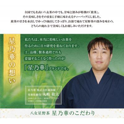 ふるさと納税 福智町 八女茶 煎茶ティーバッグ3g 200個入 |  | 02