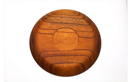 Zelkova皿　24cm 【グッドデザイン賞受賞 木 雑貨 食器 プレゼント送料無料 日本製 神奈川県小田原市】