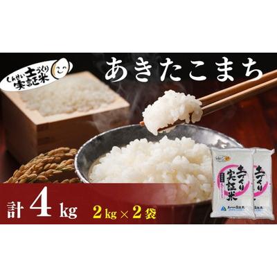 ふるさと納税 にかほ市 秋田県産 あきたこまち 4kg (2kg×2) 令和7年産[No.5934-0793]