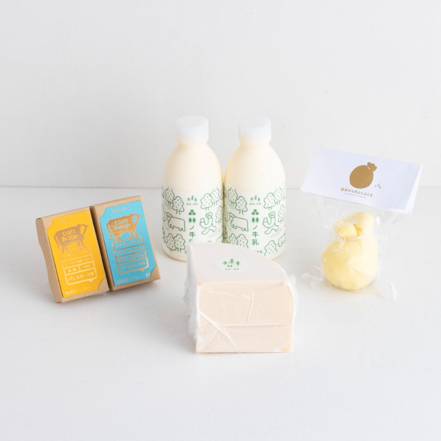 放牧ジャージーミルクの熟成セミハードチーズと乳製品セット