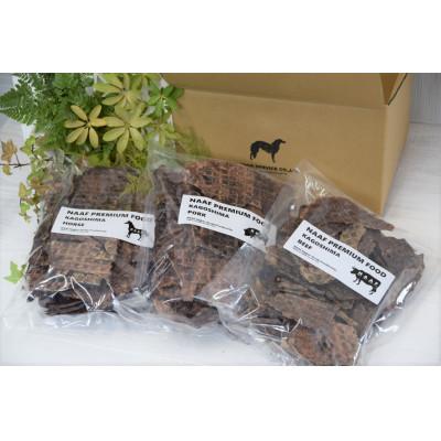 ふるさと納税 姶良市 愛犬用　添加物不使用ジャーキーセット(大袋3種)
