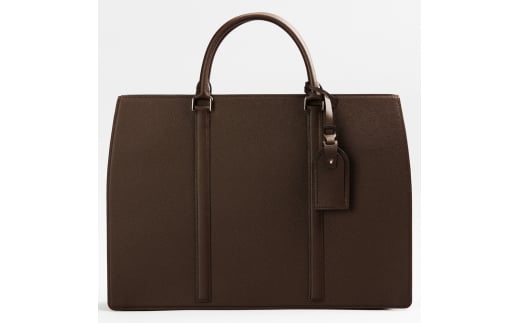 レザーブリーフケース(1気室B4サイズ自立型)チョコ【1031-ECF】｜革製品 レザー 国産 [0990]