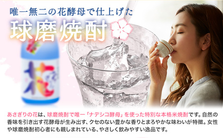 球磨焼酎 あさぎりの花 25度 720ml 5本《30日以内に出荷予定(土日祝除く)》 熊本県 球磨郡 山江村 本格米焼酎 米焼酎 球磨焼酎 国産 熊本県産 国産米使用 焼酎 減圧蒸留 酒 お酒 4合