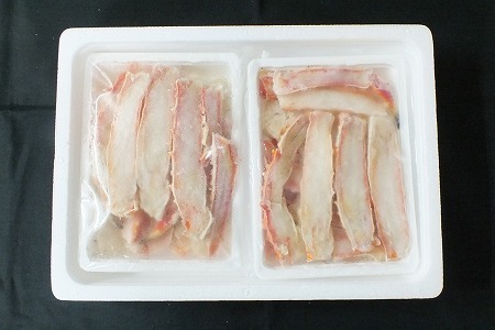 ボイルたらばがに脚(カット) 350g×2P C-42087【12月20日決済分まで年内配送】