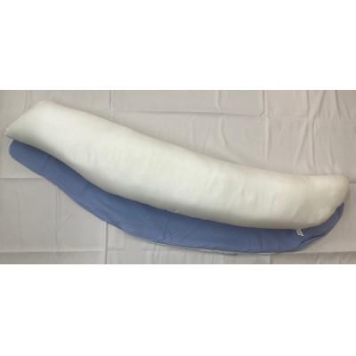 ふるさと納税 泉大津市 大きい160cm　バナナ型　抱き枕　1個　綿100%の専用カバー(ファスナー式)　ベージュ　2枚付 |  | 01