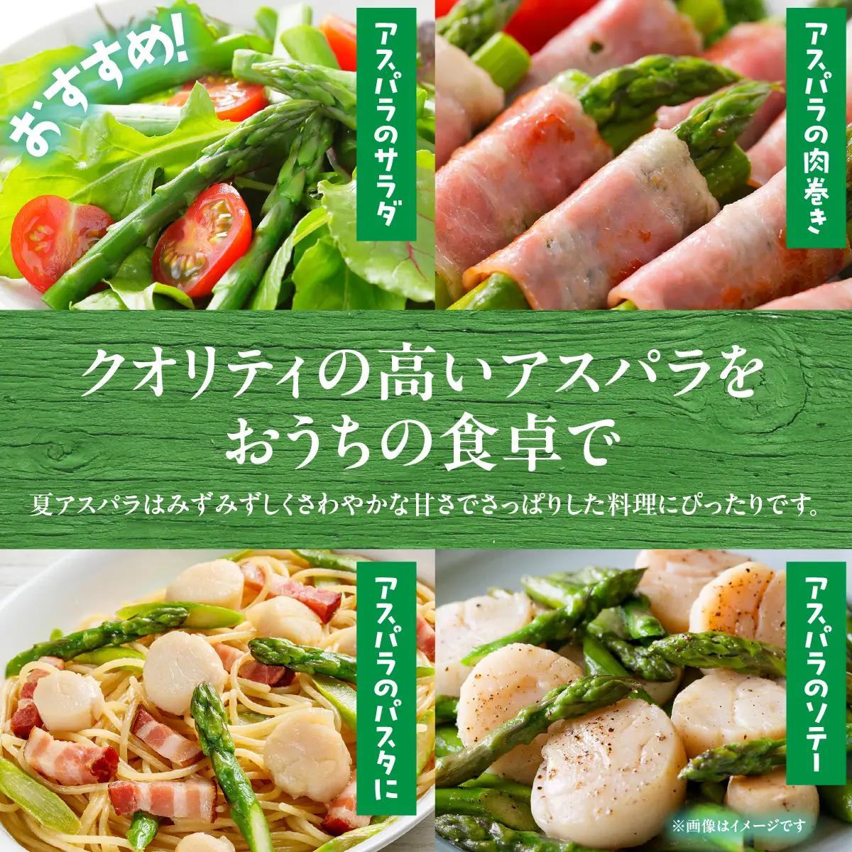 夏アスパラ2Lサイズ 約900g（150g×6袋入） MKWM004 