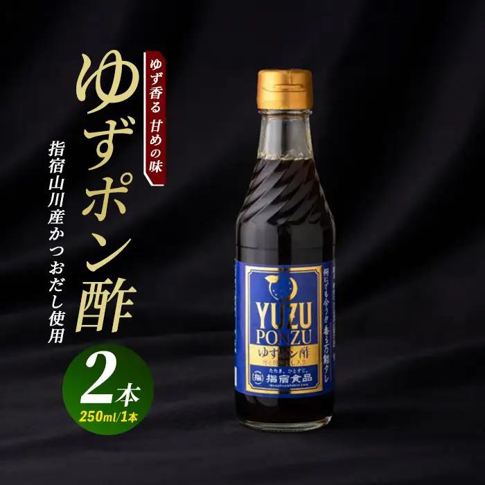 ゆずポン酢 250ml×2本 指宿食品 IB026-004 ポン酢 ポン酢