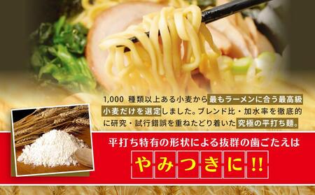 横浜家系ラーメン 食べ比べ12食セット 醤油豚骨6食／塩豚骨6食 AGS0008