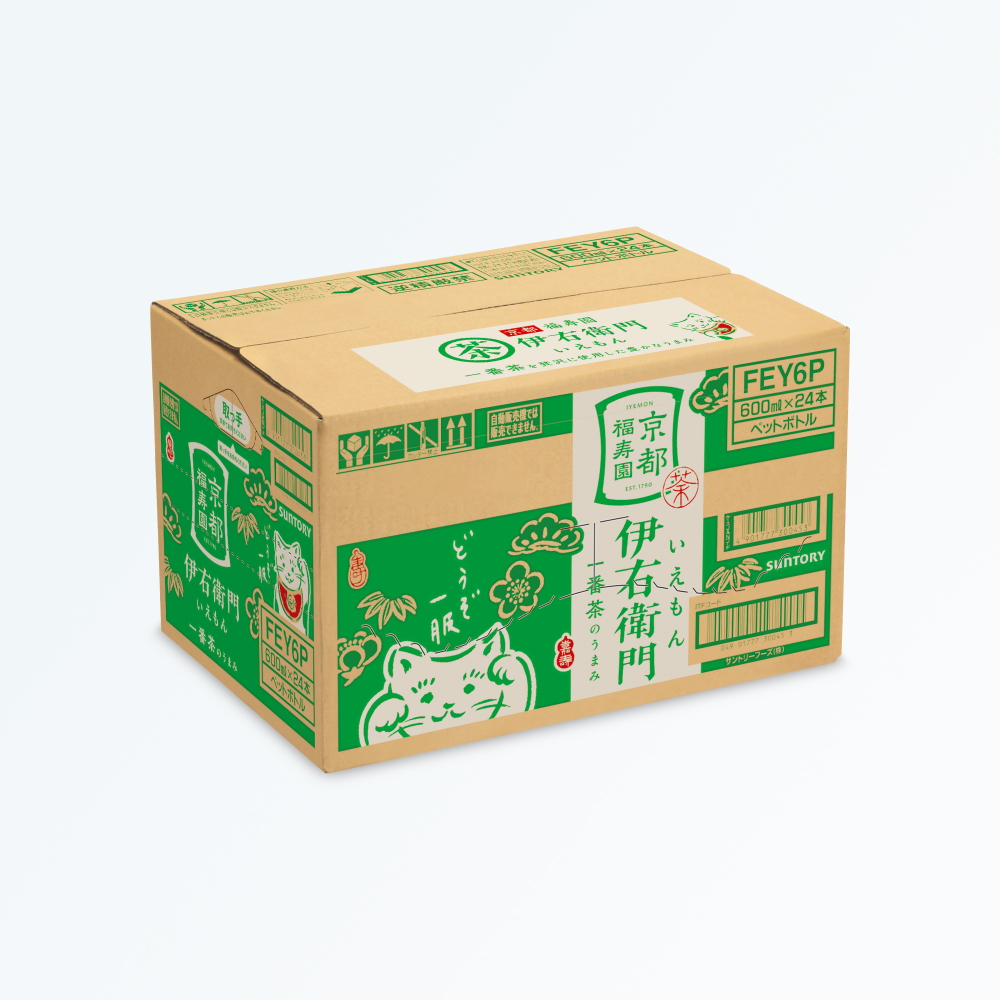 サントリー 伊右衛門 600ml 24本（1ケース）