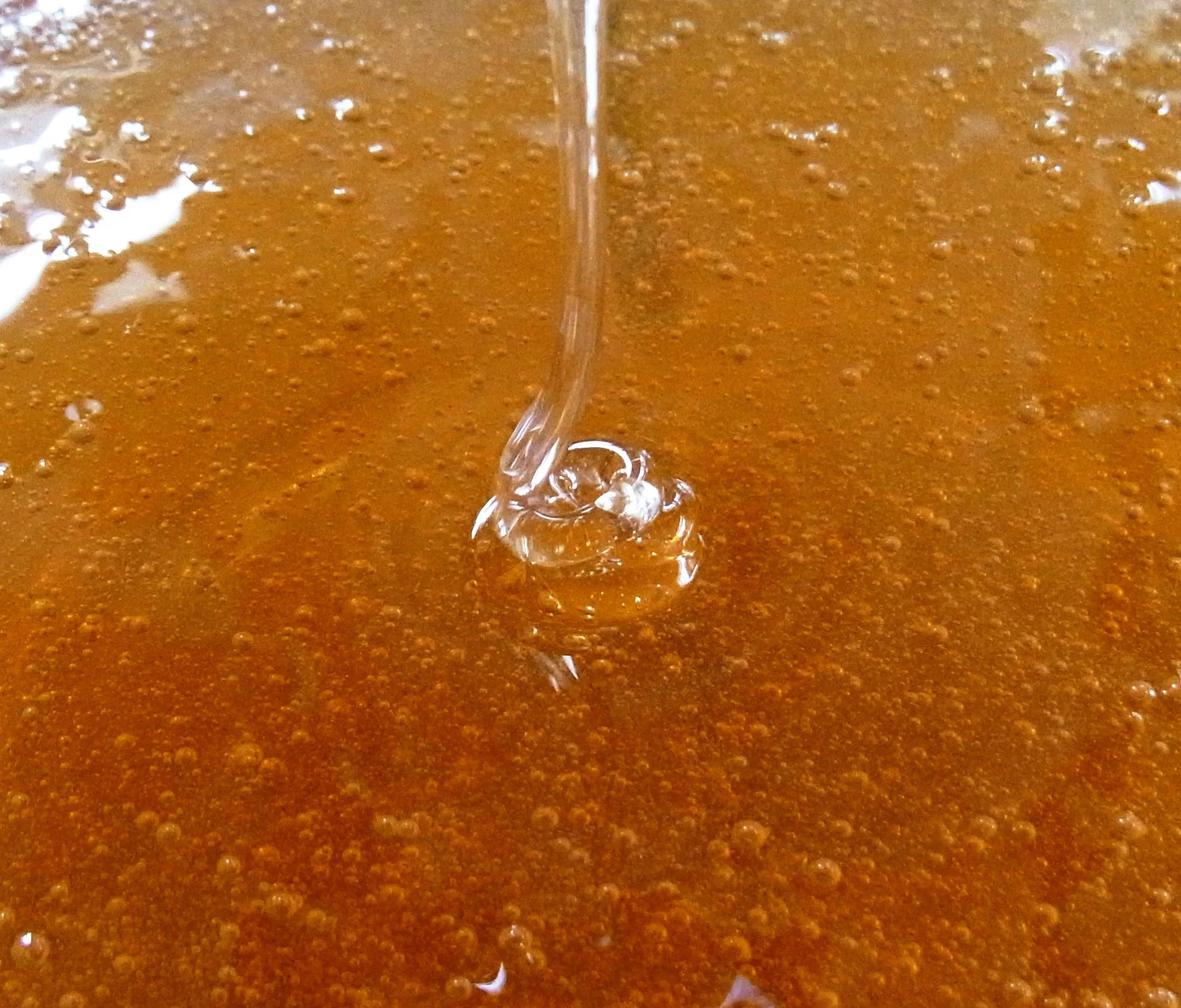 「生ハチミツ 薫るはちみつ 峡谷の夏花 190g瓶」（中サイズ）