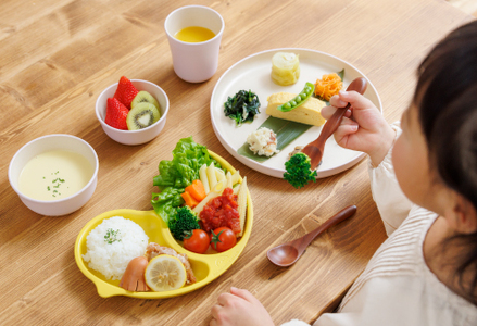 シェルミンキッズ5点セット そら　食器 カラトリー