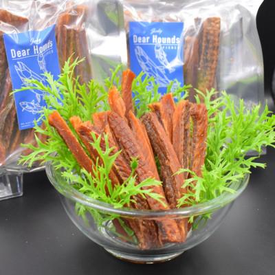 ふるさと納税 美唄市 DearHoundsこだわりの愛犬愛猫おやつ 　鮭スティックジャーキー　200g×2個　合計400g |  | 03