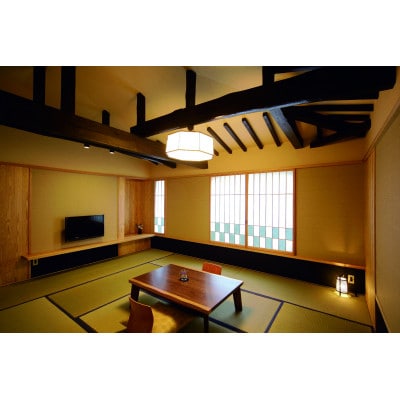 横川温泉 元湯 山田屋旅館　ペア宿泊券　1泊2食(和室)+モーニングコーヒー付き【配送不可地域：離島・沖縄県】【1616465】