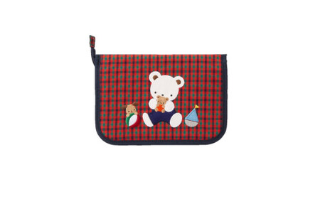 【ファミリア（familiar）】母子手帳ケース（510300）XF（赤系ファミリアチェック）サイズ001