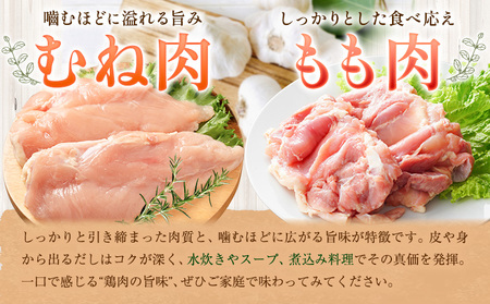 親鶏 ももむね肉 計1.2kg (各200g× 6パック) 親鳥