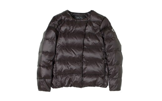 ＜WOMEN＞ 北海道ダウン ： RETAR NUY ／ レタールヌイ ［CISE WOMEN ／ チセ ウーマン］ DOWN CARDIGAN ［BLACK ／ Lサイズ］ 【2025年11月下旬より発送開始】 ダウンカーディガン カーディガン ダウン ダウンコート ダウンジャケット コート レディース 北海道 小樽市