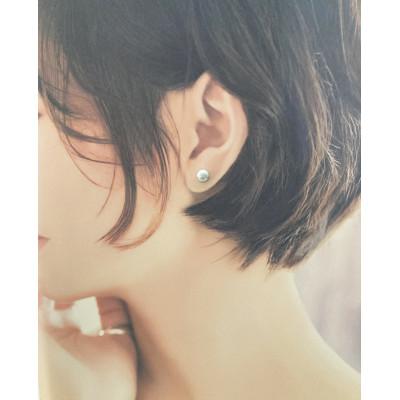 ふるさと納税 伊勢市 アコヤ真珠8mm　プラチナ900 スタッドピアス　1709 |  | 02