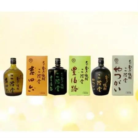 【毎月定期便】二階堂吉四六瓶25度・豊後路25度・やつがい30度(720ml)3本セット全3回_大分むぎ焼酎 二階堂 麦焼酎 焼酎 酒 酒セット 焼酎セット  まとめ買い 酒の定期便_【4055395