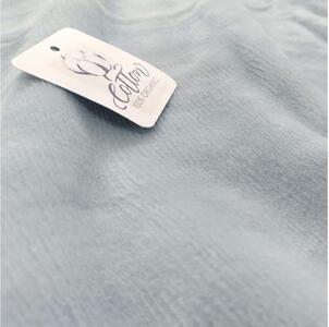 【シングル】オーガニックコットン綿毛布 140×200cm GY OGMM-1-GY