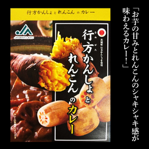 ～GI登録「さつまいも」使用～「行方かんしょとれんこんのカレー」18個＆「パックご飯・赤飯」各9個セット｜カレー レトルト レトルトカレー パックご飯 ごはん レンジ コシヒカリ 赤飯 非常食 ご当地