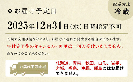 【祇園末友】おせち1段重 1～2人前｜京都 料亭 人気店 本格おせち