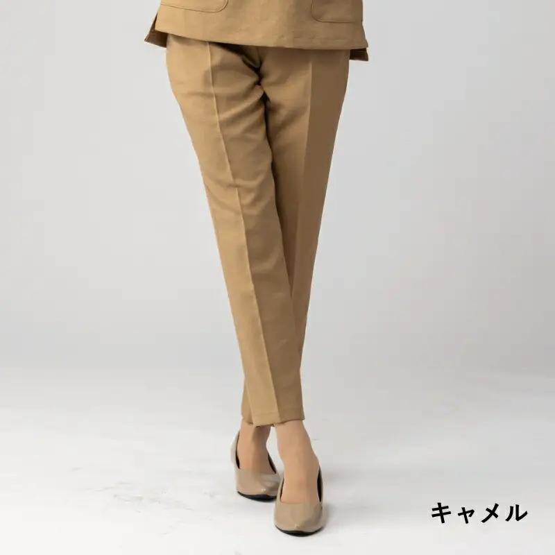 レピウスの白衣 【レディースボトムス】スクラブパンツ リンクル (カラー：キャメル、サイズ：M)_0113-020-T05-1-3