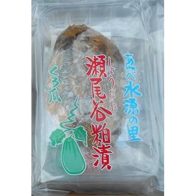 ふるさと納税 綾部市 黒瓜の瀬尾谷粕漬　約150g×6個
