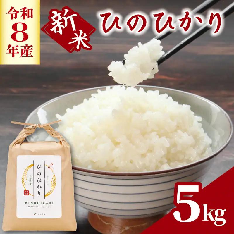 R8 新米 ヒノヒカリ 米 5kg  【ひのひかり】