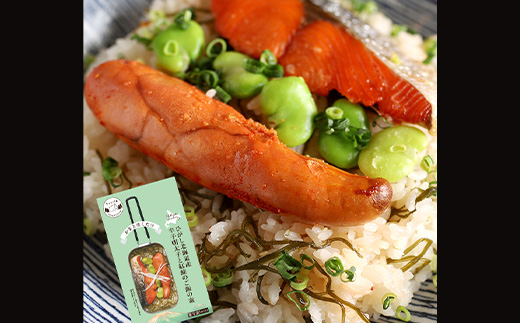 【2つのキャンプ飯】芋団子とザンギのクリーム煮 辛子明太子と紅鮭のご飯の素 簡単 メスティン 料理 F4F-2524