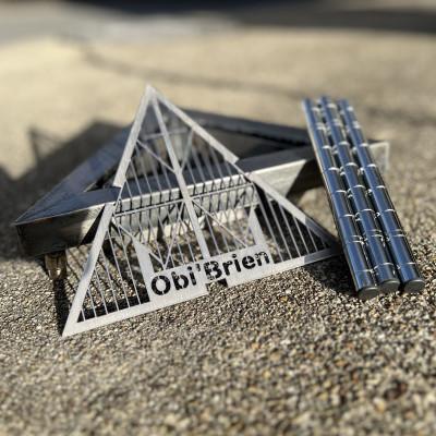 ふるさと納税 みよし市 小サイズObi'Brien(オビライエン)焚き火台