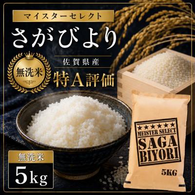 ふるさと納税 伊万里市 令和7年産【無洗米】さがびより 5kg 《マイスターセレクト》
