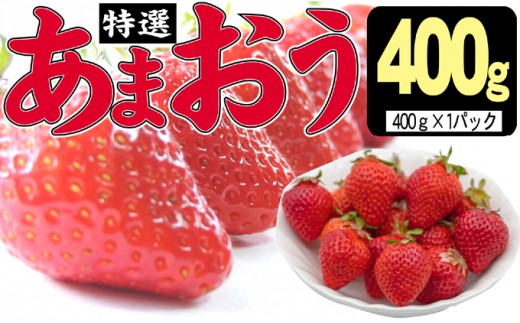 うるう農園の特選 あまおう 400g