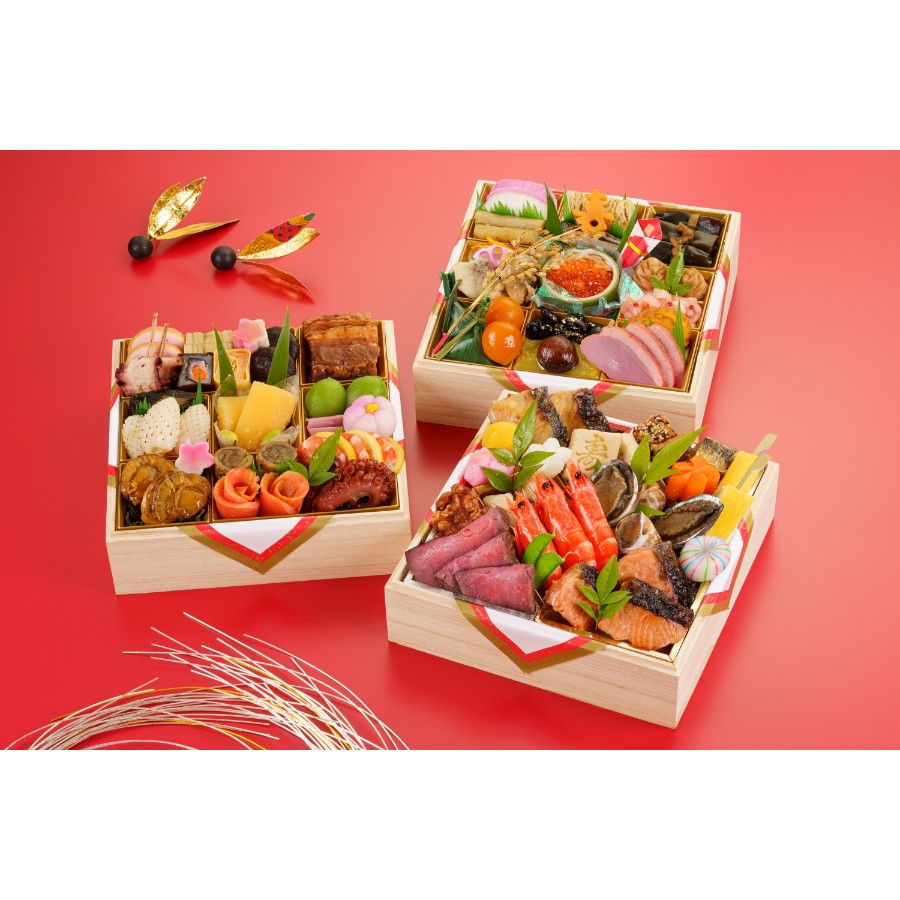 ＜京料理濱登久＞おせち和三段重(冷蔵/4～5人前)【12月31日お届け】