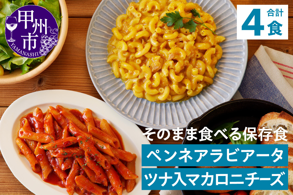 
                  【TSP024】そのまま食べる保存食4袋 2種✕各2袋（テーブルストック）B12-311
                
