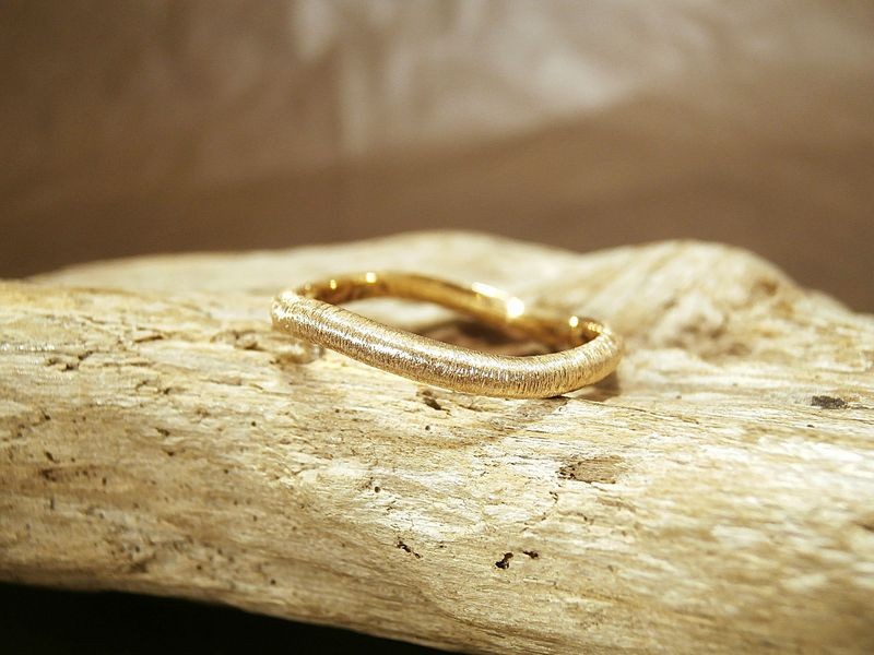 
                  「オリジナルデザインリング【佐賀錦】」18金ピンクゴールド（幅：2.0ｍｍ）（指輪のサイズをお選びください）
                