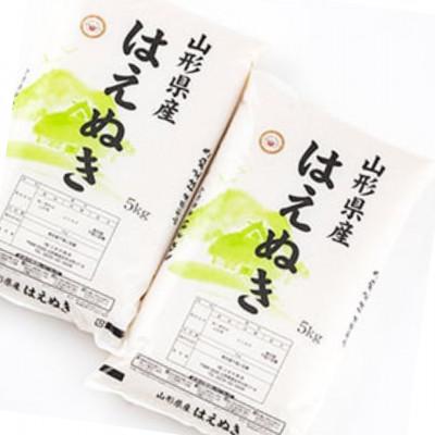 ふるさと納税 新庄市 米食味鑑定士厳選 はえぬき(精米)10kg(5kg×2袋)