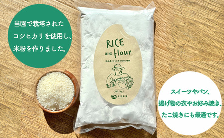 米粉 静岡県産コシヒカリ 微細粒粉 国産 米粉【3kg】