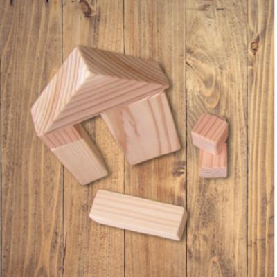 ふるさと納税 美馬市 《20個入り》木のつみきセット　本物に触れ自然とともに育つおもちゃ |  | 01