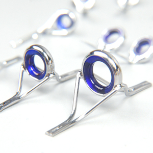船小物セット クリスタルブルー｜ハンドメイド 釣具 竿 ガイド [1751]