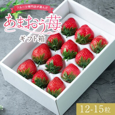 【11月下旬より順次発送】福岡産あまおうギフト(12-15粒)(岡垣町)【配送不可地域：離島】【1308486】