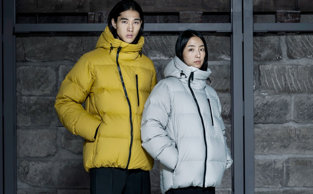 ＜UNISEX＞北海道ダウン：RETAR NUY／レタールヌイ［SOY／ソイ］DOWN PARKA ［ICE GRAY］