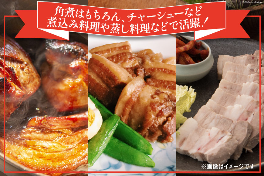 訳あり 豚肉 豚バラ ブロック 2kg 不揃い 5～7袋 [甲斐精肉店 宮崎県 美郷町 31as0102] 冷凍 宮崎県産 不揃い 煮込み 角煮 チャーシュー 丼 ポッサム 蒸し 揚げ 料理 真空包装