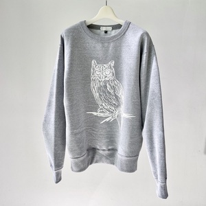 OWL SWEATSHIRT【LLサイズ／GRAY】